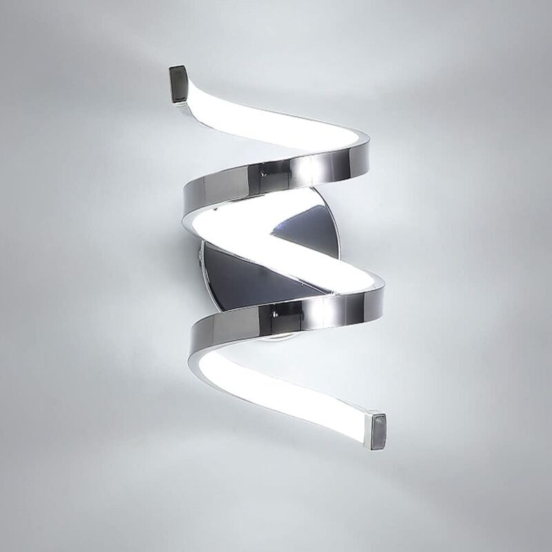 foto del prodotto comely lampada da parete a led, lampada da parete per interni moderna da 18 w, lampada da parete 1440lm 6000k luce bianca itedda per scala