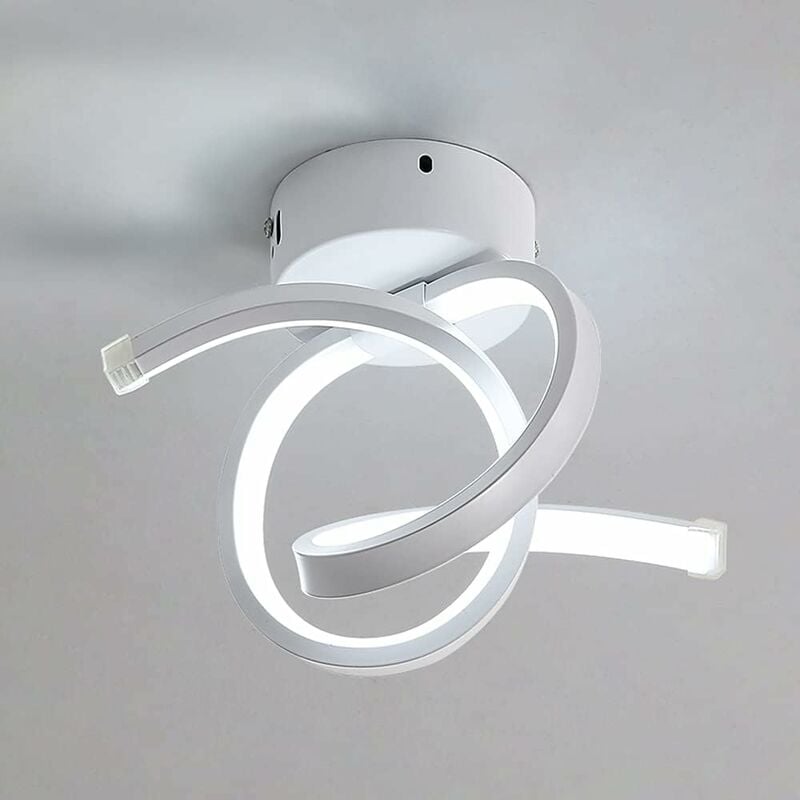 foto del prodotto comely lampada da soffitto in acrilico da 18 w, plafoniera moderna a led, illuminazione a soffitto in alluminio 31 20 cm per camera da letto,