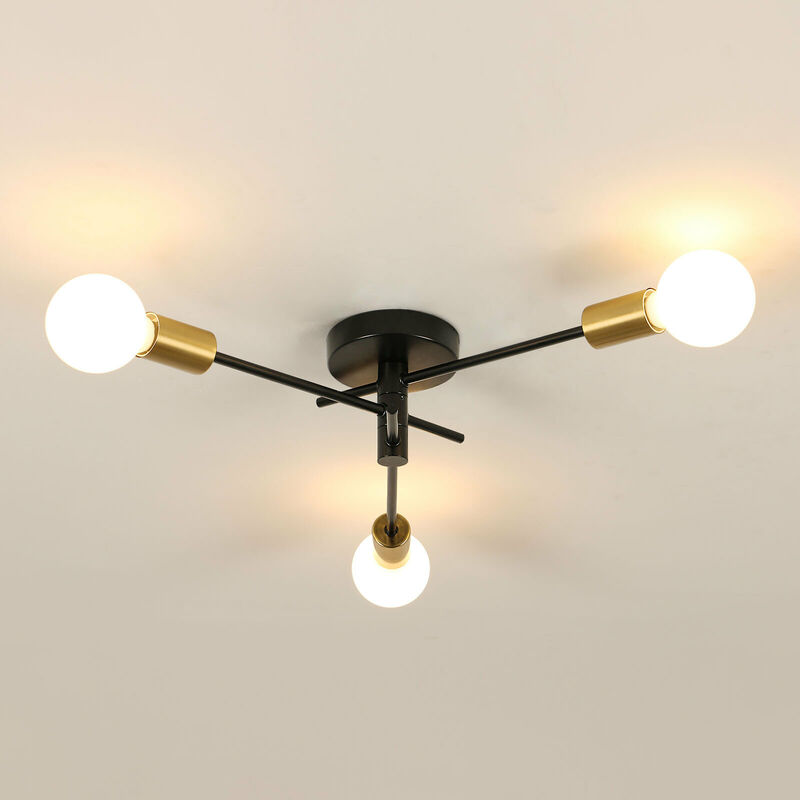 foto del prodotto comely lampadario industriale d epoca lampada da soffitto regolabile 180 360 , e27 lampadari sputnik per soggiorno camera da letto cucina corridoio