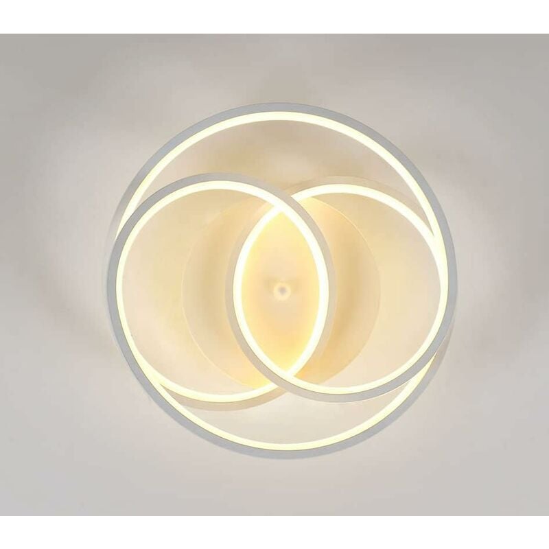 foto del prodotto comely luce a soffitto a led, moderno soffitto luce 40w 2600lm, 3000k bianco caldo, lampada a soffitto acrilica creativa, per corridoio da cucina