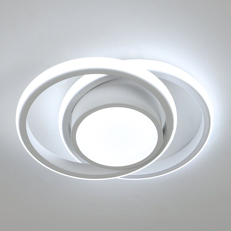 foto del prodotto comely luce a soffitto a led rotonde da 32 w, lampada a soffitto moderna 2500 libbre, luce mangiata per il soggiorno, cucina, corridoio, bagno,