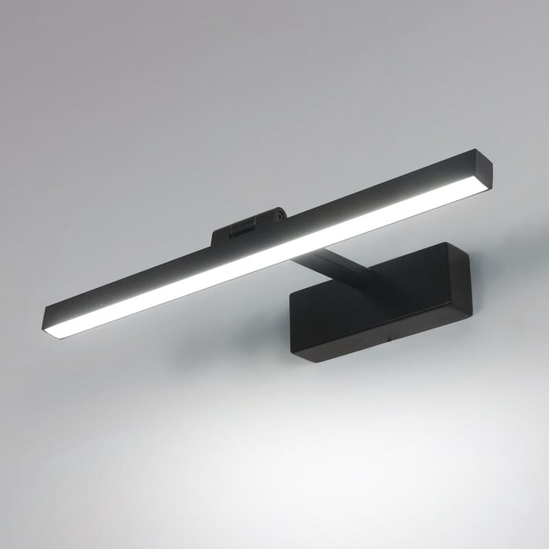 foto del prodotto comely luce per specchio da bagno 9w 1100lm 220v, luce per specchio da bagno a led da 40 cm, bianco freddo 6500k, illuminazione per bagno ip40,