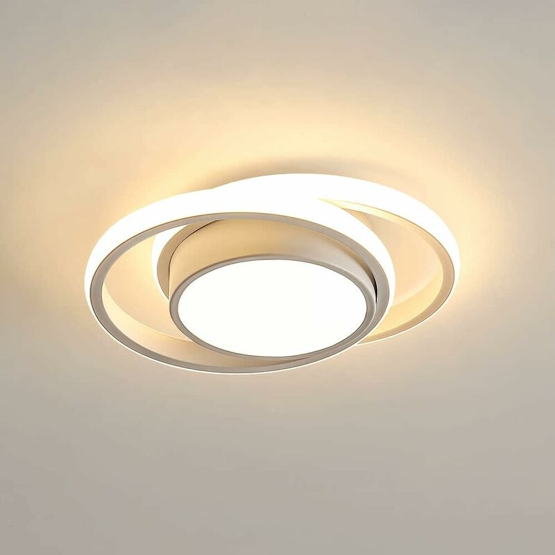 foto del prodotto comely moderno a soffitto a led light, luce del soffitto rotondo, bianco caldo 3500k 32w 2500lm, lampada a soffitto per corridoio camera da letto