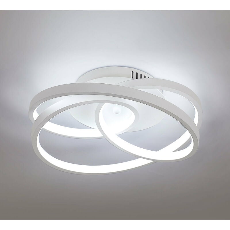 foto del prodotto comely plafoniera led 40w 4500lm bianco creativo 6500k plafoniera moderna per soggiorno camera da letto