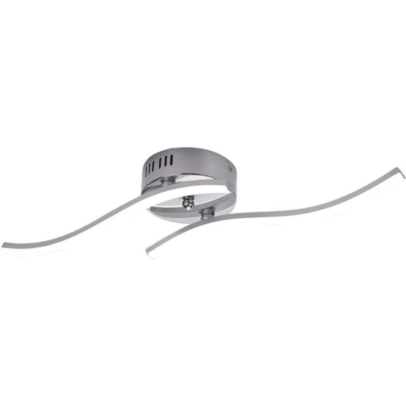 foto del prodotto comely plafoniera led moderna in acrilico, lampadario interno plafoniera per camera da letto, salotto, cucina 14 w argento luce bianca 6500k