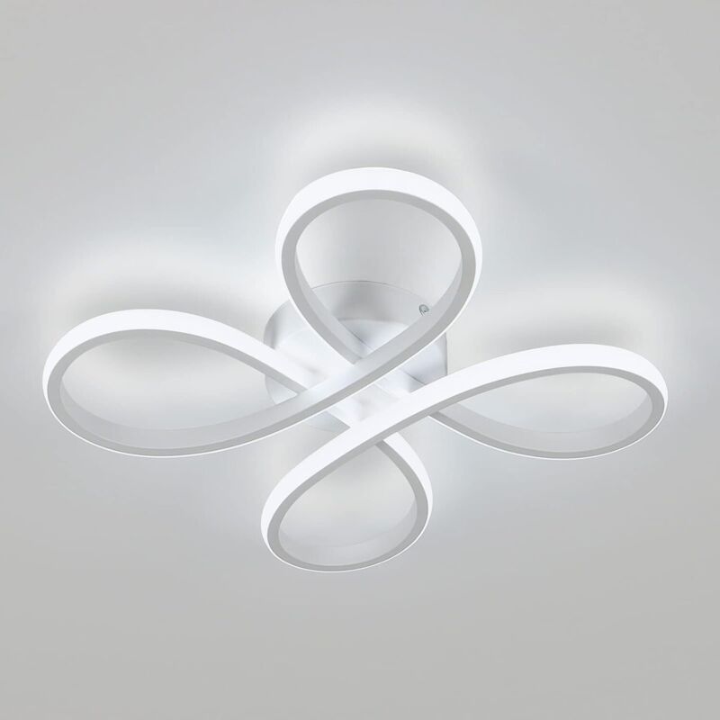 foto del prodotto comely plafoniera led moderna, lampada da soffitto design floreale 30w, lampada da soffitto a led per camera da letto, salotto, sala da pranzo,