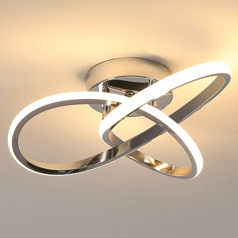 foto del prodotto comely plafoniera led moderna, lampada da soffitto led creativa in alluminio 30w, lampadario per cucina, soggiorno, camera da letto, sala da pranzo