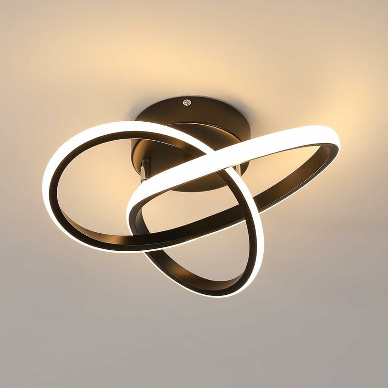 foto del prodotto comely plafoniera led moderna, lampada da soffitto led creativa in alluminio 30w, lampadario per cucina, soggiorno, camera da letto, sala da pranzo