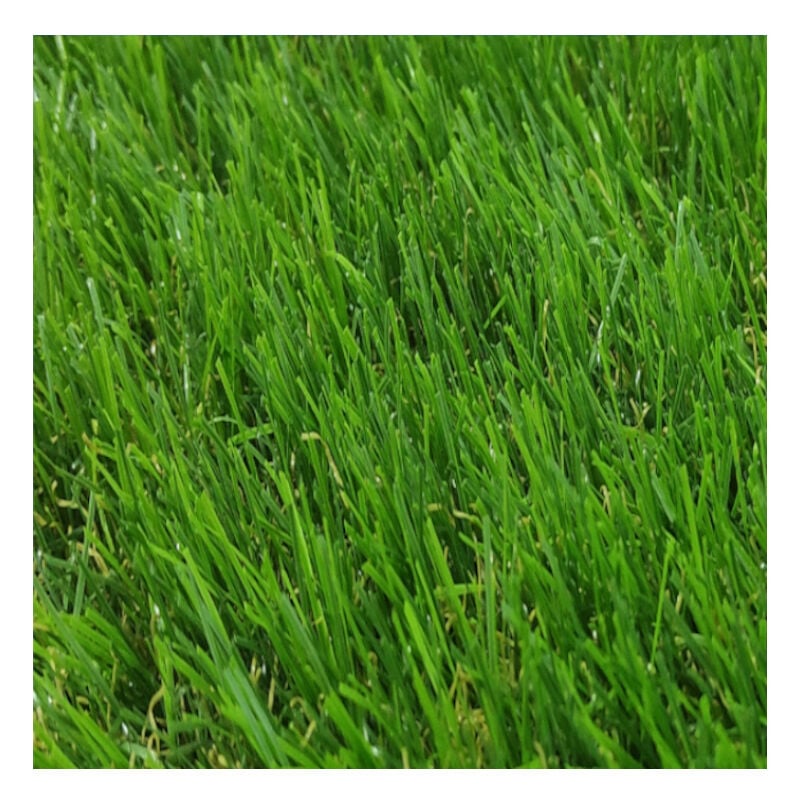 foto del prodotto comercial candela erba sintetica 2x5m 40mm liscio soffice giardino esterno tipo quattro toni