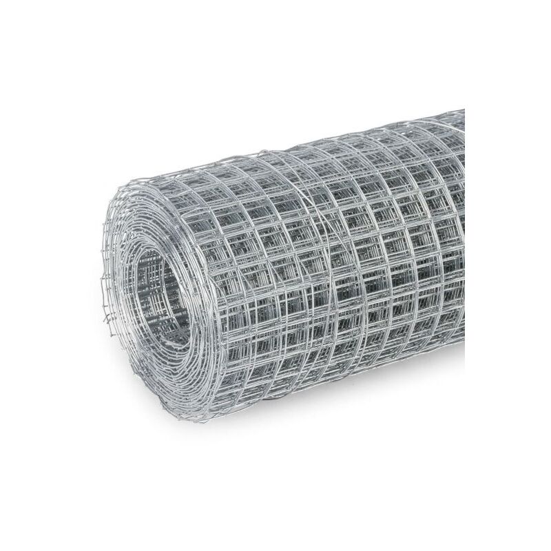 foto del prodotto comercial candela rete metallica 0,5x5 m 100 acciaio zincato elettrosaldato rete recinzione reticolato 6x6mm
