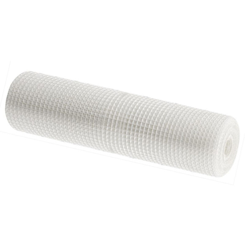 foto del prodotto comercial candela rete plastica 1x30m bianco 100 pvc pecinzione pvc griglia recinzione reticolo 5x5mm