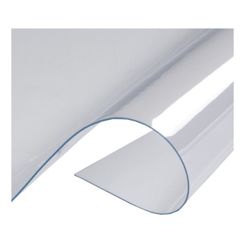 foto del prodotto comercial candela tovaglia tavolo trasparente spessore 30 microns 100x140cm 100 pvc gomma protettore per mobili