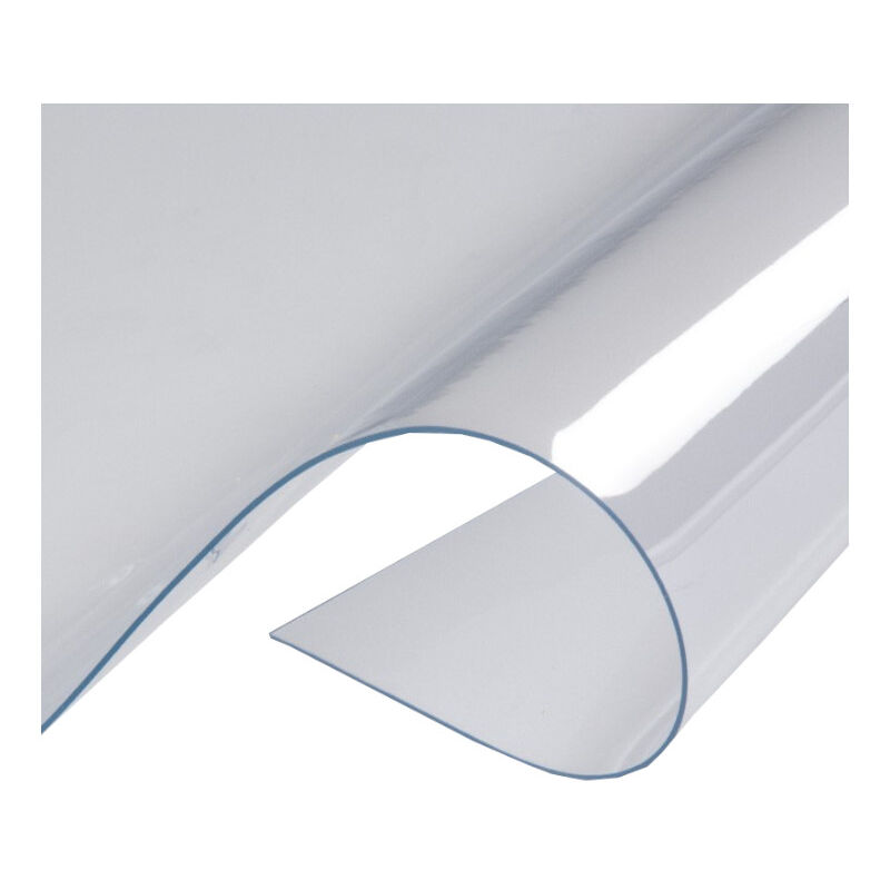 foto del prodotto comercial candela tovaglia tavolo trasparente spessore 30 microns 140x200cm 100 pvc gomma protettore per mobili