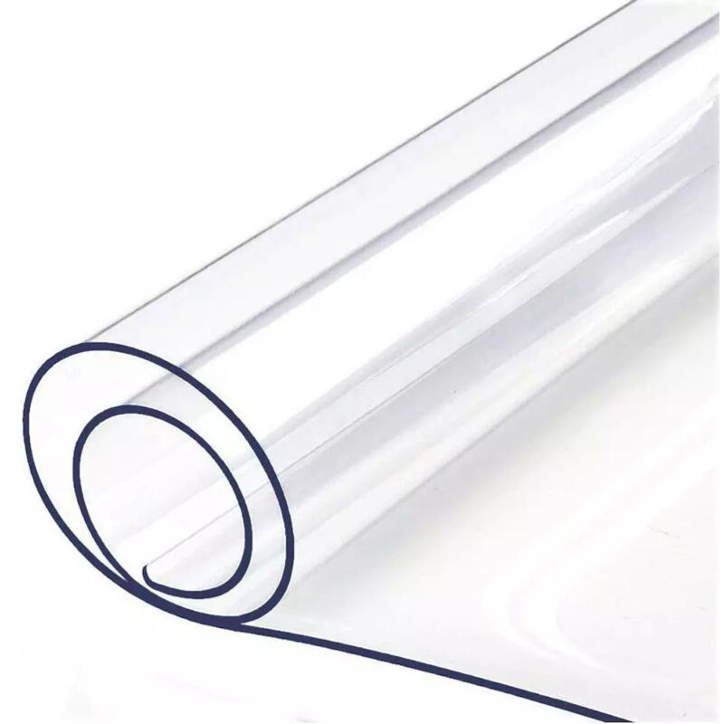 foto del prodotto comercial candela tovaglia tavolo trasparente spessore 80 microns 140x220cm 100 pvc gomma protettore per mobili