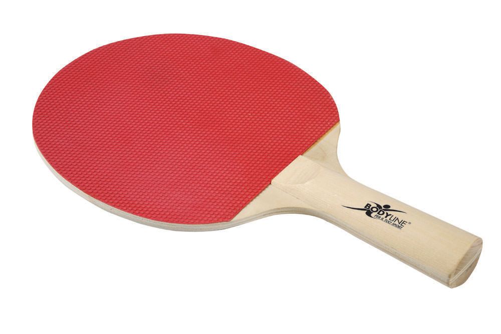 foto del prodotto comet racchetta da ping pong in legno e gomma antiscivolo