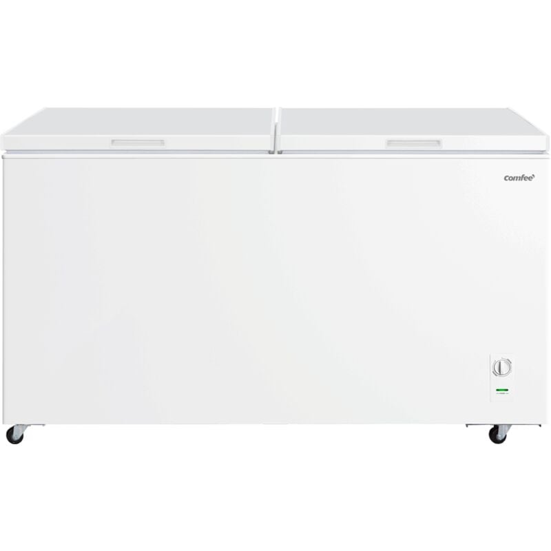 foto del prodotto comfeè rcc688wh2. capacità netta congelatore 508 l, classe climatica sn-st, capacità di congelamento 23 kg 24h, autonomia senza energia elettrica