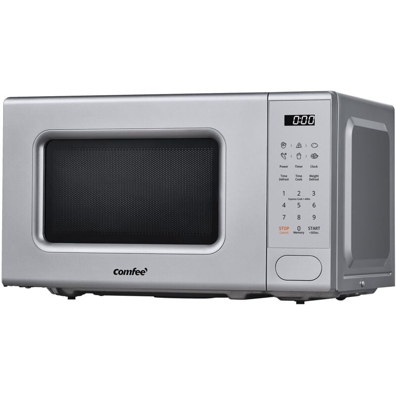 foto del prodotto comfee forno a microonde digitale, 700w, 20l, 6 men preimpostati, express cook, 11 livelli di potenza, scongelamento, funzione di memorizzazione