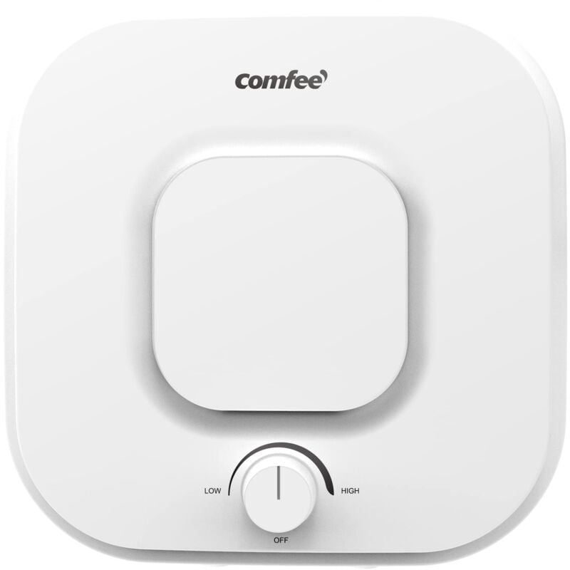foto del prodotto comfee scaldabagno elettrico 15 litri d15 15veu sottolavello con vano contenitore leggero, compatto, facile da installare ideale per