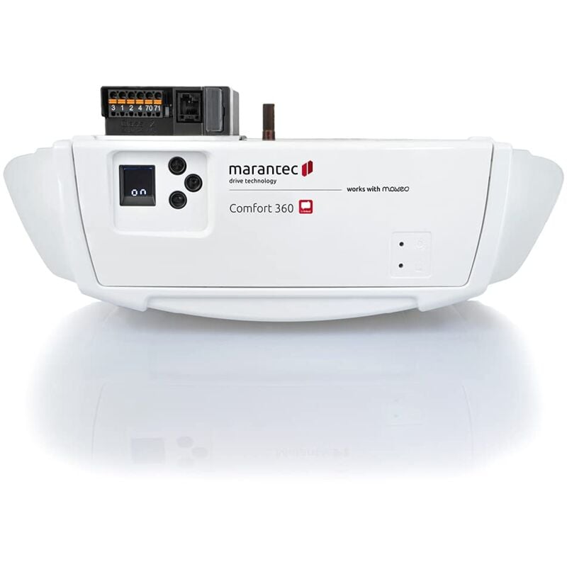 foto del prodotto comfort 360 set con 2 trasmettitori manuali, azionamento elettrico per porte da garage, porte sezionali e cancelli basculanti, colore bianco