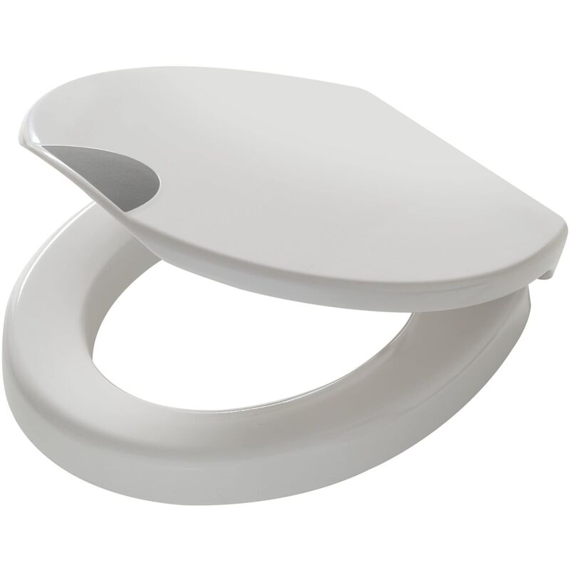 foto del prodotto comfort care sedile per wc, duroplast, bianco, 37,1 x 9 x 43,9 cm tiger