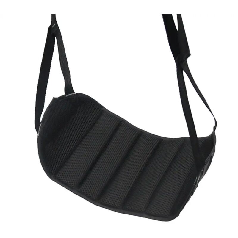 foto del prodotto comfortable hammock, foot rest, in memory foam cotton, for travel, office, plane