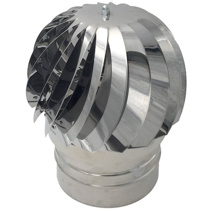 foto del prodotto comignolo girevole a base tonda 120 mm
