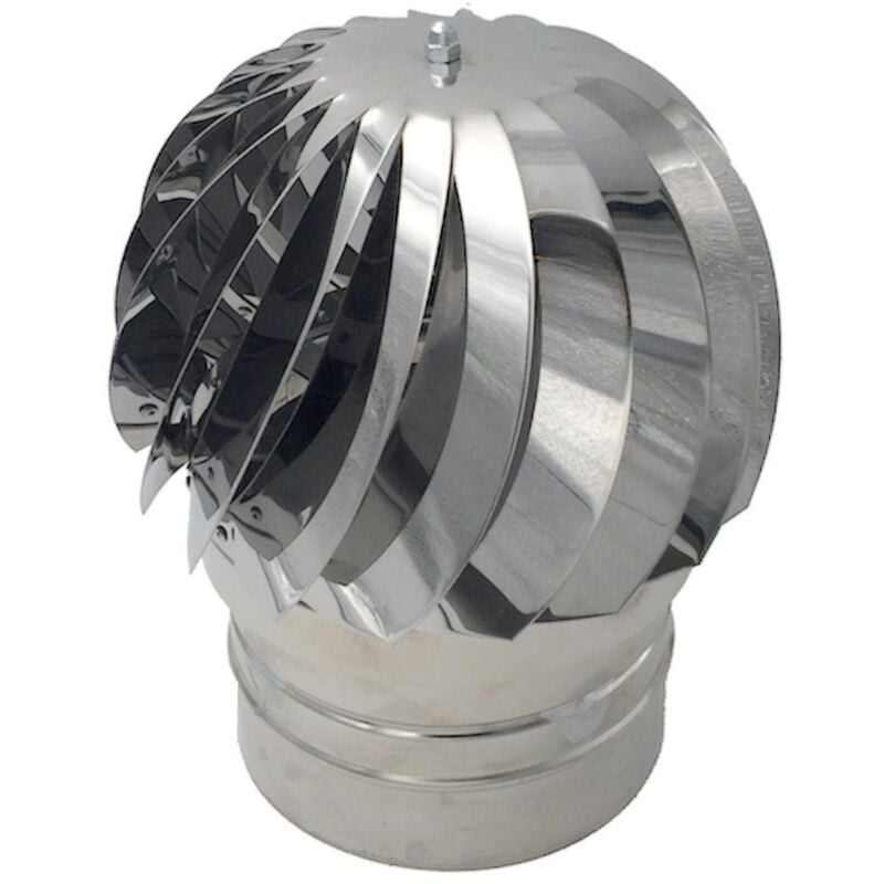 foto del prodotto comignolo girevole a base tonda 140 mm