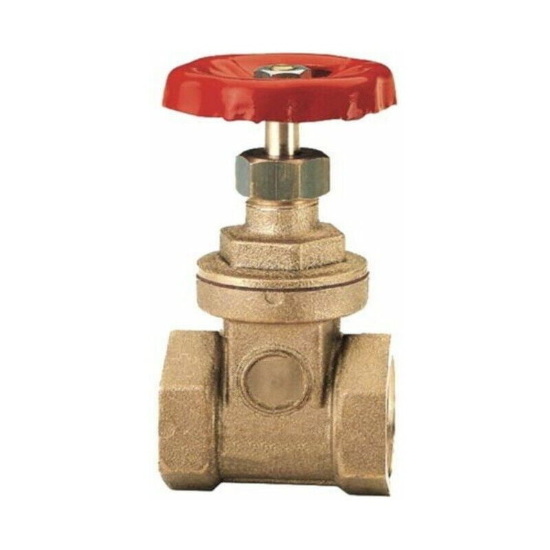 foto del prodotto comisa saracinesca in ottone 11 4 ff pn20 valvola rubinetto acqua chiusura
