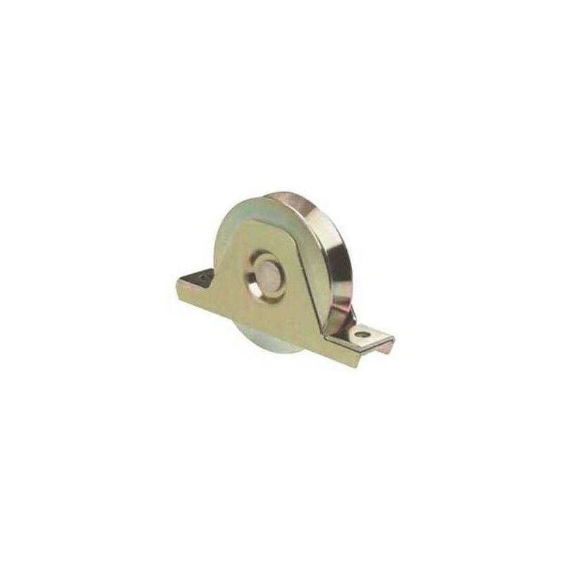 foto del prodotto communello ruota gola v 1 cuscinetto supporto interno mm.100