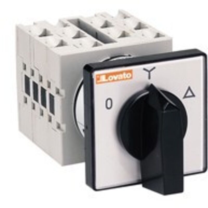 foto del prodotto commutatore a 3 posizioni montaggio frontale lovato cod. gx4012u