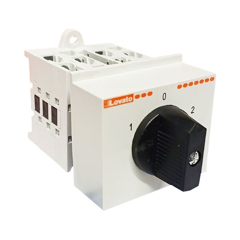 foto del prodotto commutatore lovato 16a serie gx tripolare montaggio din gx1653048