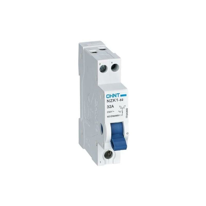 foto del prodotto commutatore unipolare chint nzk1 32 1 32a 230vac 643000