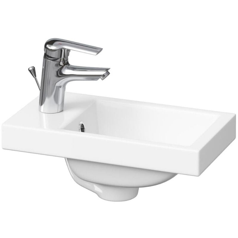 foto del prodotto como lavabo per mobili 40x22 cm con foro centrale per rubinetto k32 001 box cersanit