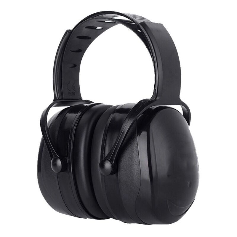 foto del prodotto comode cuffie regolabili per adulti con cancellazione del rumore, con attenuazione snr di 38 db, per ambienti rumorosi o stressanti, colore nero