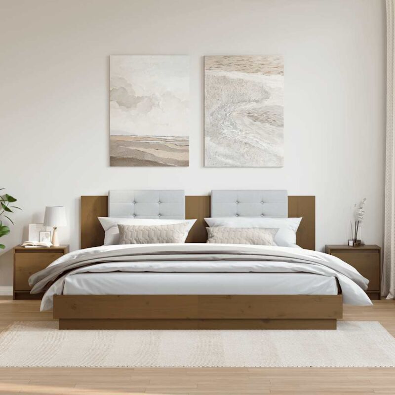 foto del prodotto comodini 2 pz ambra 40x30,5x40 cm in legno massello di pino - vidaxl