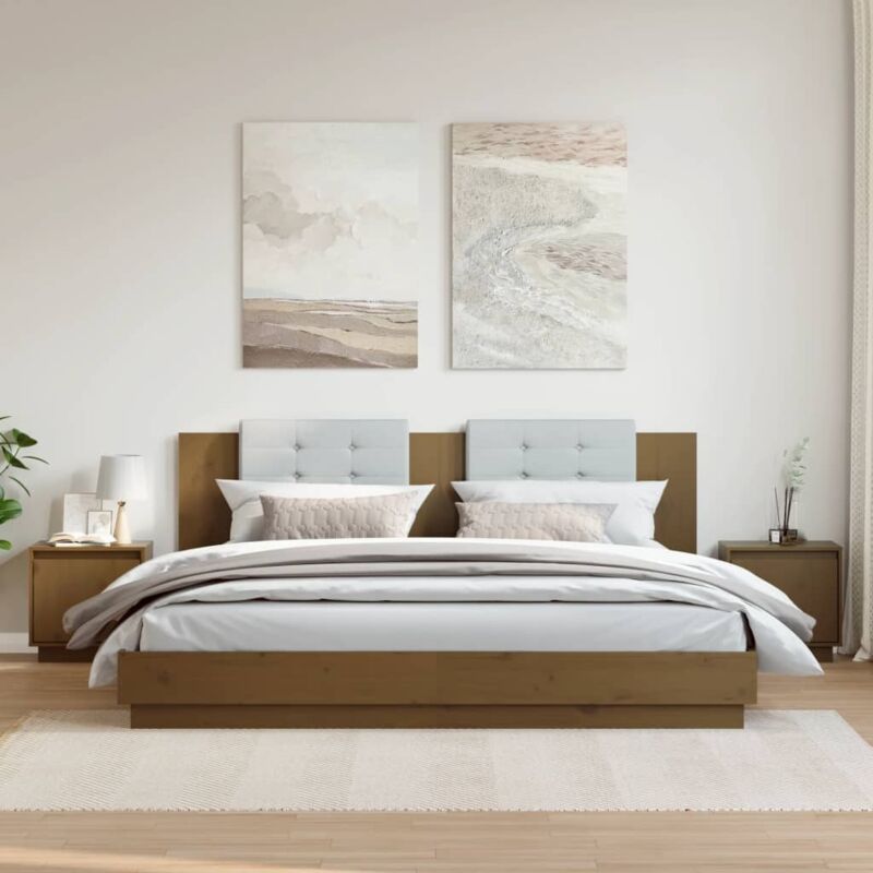 foto del prodotto comodini 2 pz ambra 40x30x40 cm in legno massello di pino vidaxl