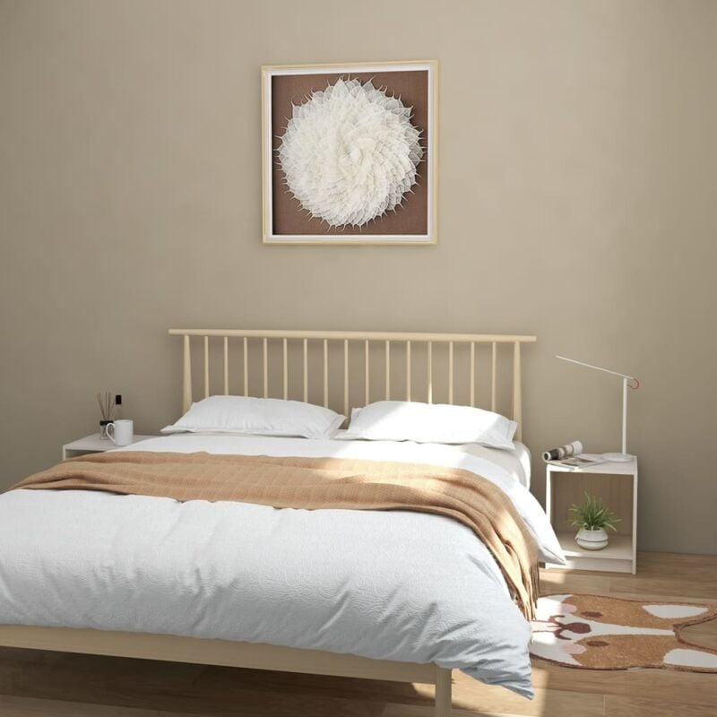 foto del prodotto comodini 2 pz bianchi 35,5x33,5x41,5 cm legno massello di pino vidaxl
