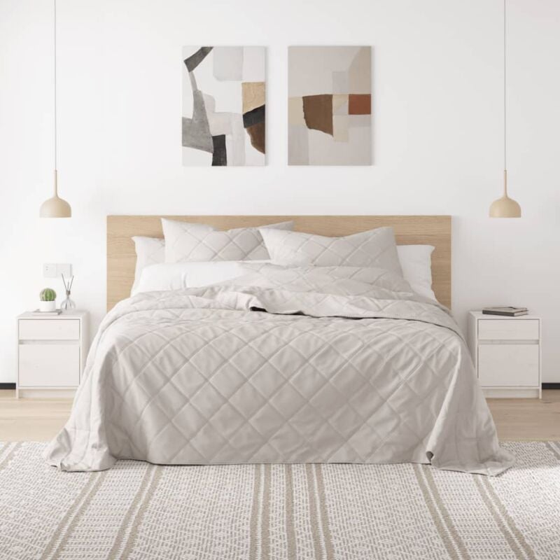 foto del prodotto comodini 2 pz bianchi 40x31x50 cm in legno massello di pino
