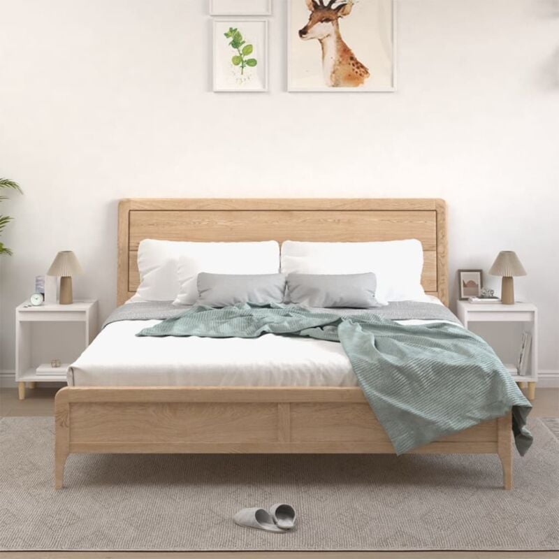 foto del prodotto comodini 2 pz in bianco 40x35x50 cm vidaxl