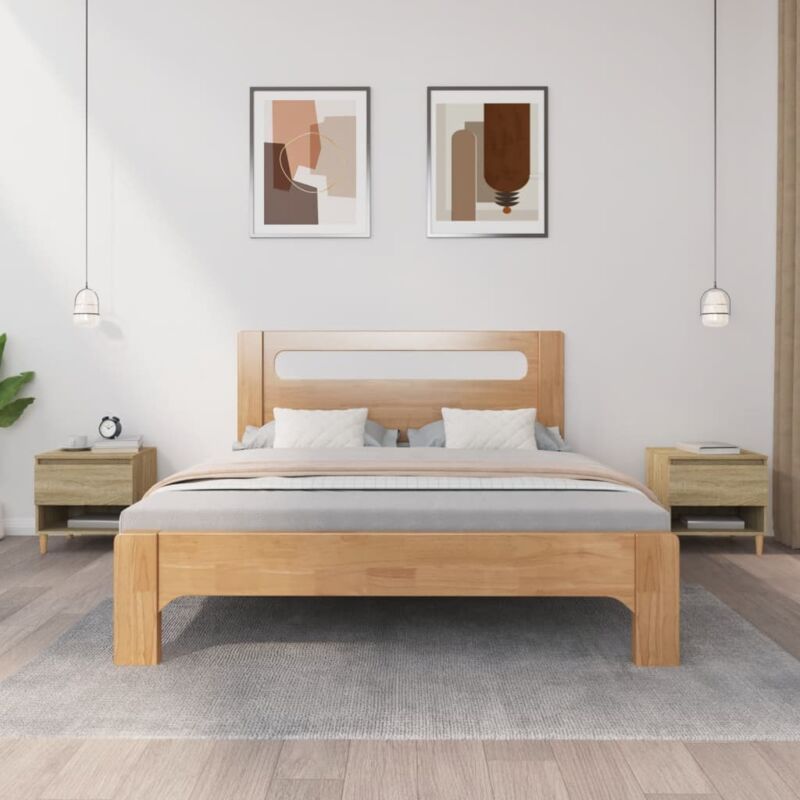 foto del prodotto comodini 2 pz rovere sonoma 50x46x50 cm in legno multistrato vidaxl