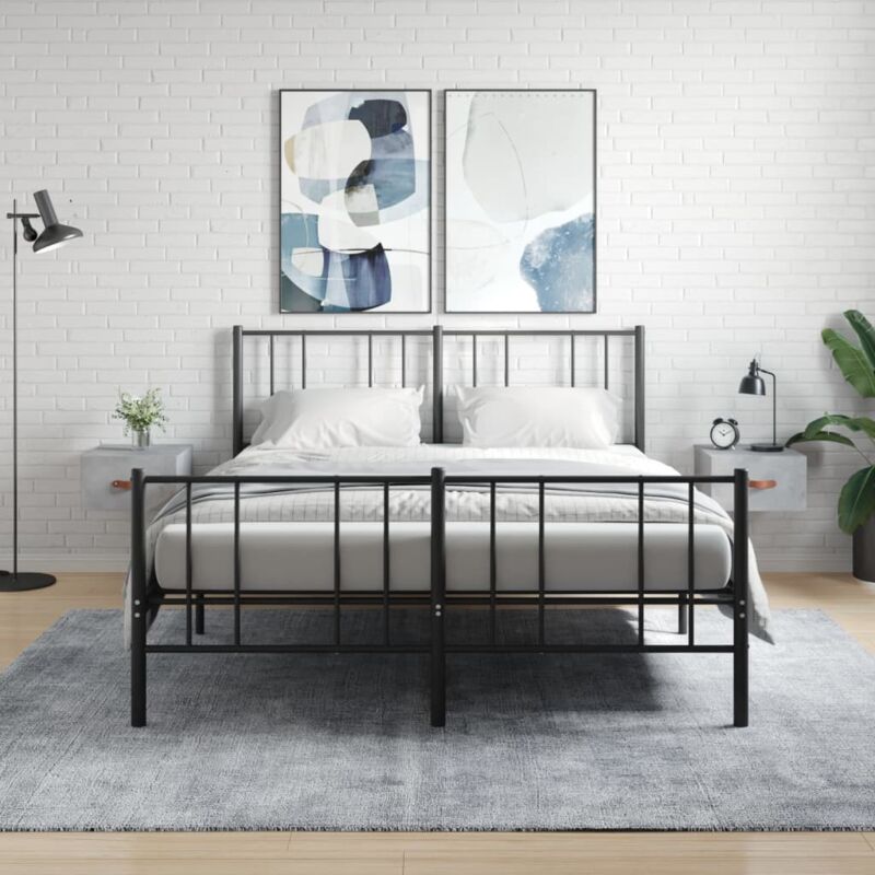 foto del prodotto comodini a muro 2 pz grigio cemento 35x35x20 cm vidaxl