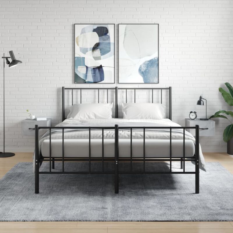 foto del prodotto comodini a muro 2 pz grigio cemento 35x35x20 cm vidaxl