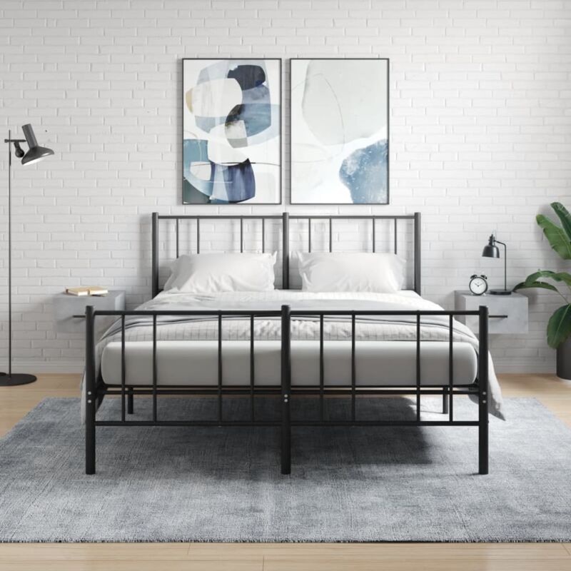 foto del prodotto comodini a muro 2 pz grigio cemento 35x35x20 cm vidaxl