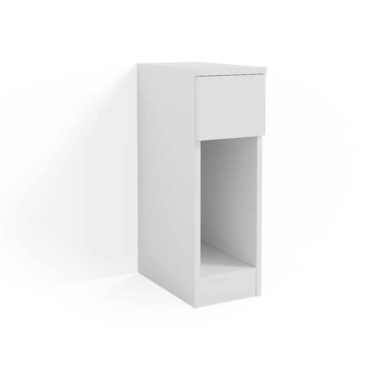 foto del prodotto comodini camera da letto enton, bianco, 20 x 59.5 cm vicco