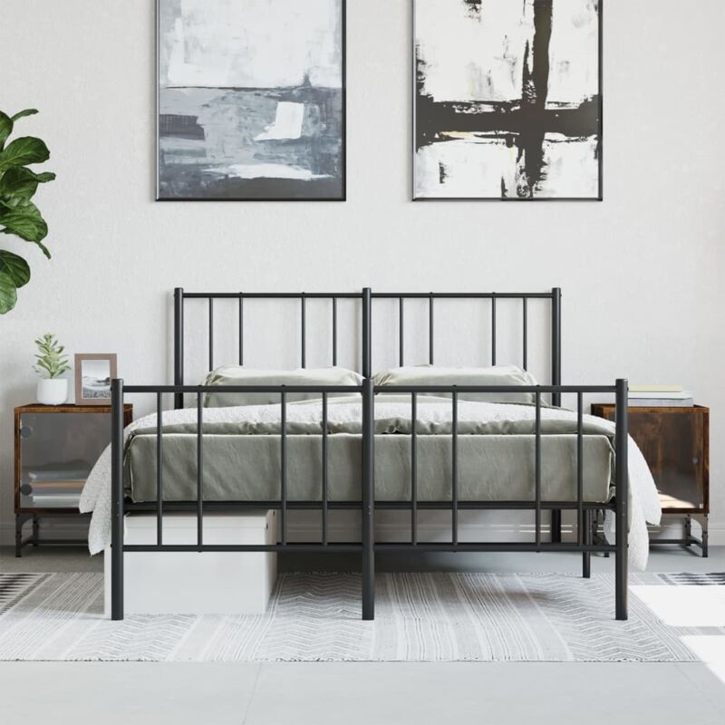 foto del prodotto comodini con ante in vetro 2pz rovere fumo 35x37x50 cm