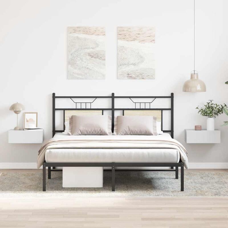 foto del prodotto comodini pensili 2pz bianco lucido 40x30x15cm legno multistrato vidaxl