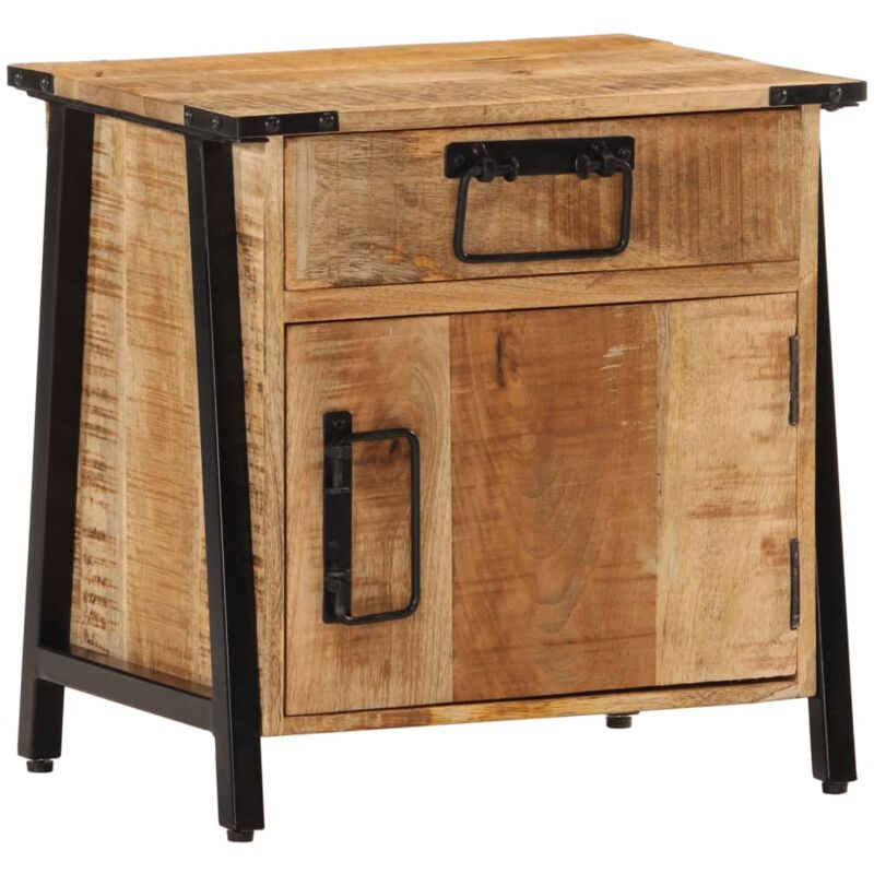 foto del prodotto comodino 40x30x42 cm in legno massello di mango vidaxl