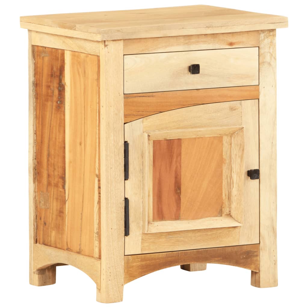 foto del prodotto comodino 40x30x50 cm in legno massello di recupero cod mxl 30567