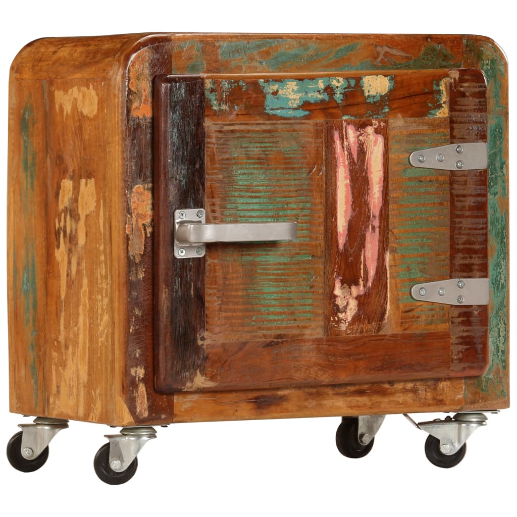 foto del prodotto comodino 50x30x50 cm legno massello di recupero cod mxl 30039
