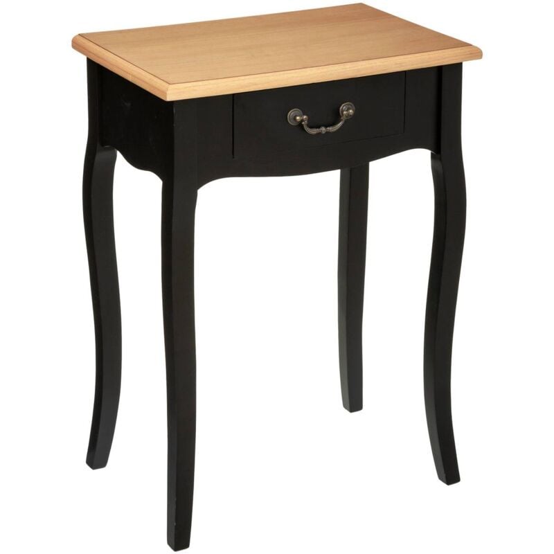foto del prodotto comodino chrysa nero h65,5cm atmosphera cr ateur d int rieur